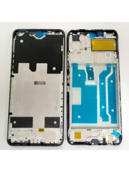 Carcasa frontal o marco negro para Huawei P Smart 2021 calidad premium