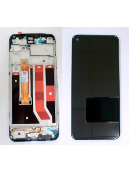 Pantalla lcd para Oppo Reno A53 2020 mas tactil negro mas marco negro calidad premium