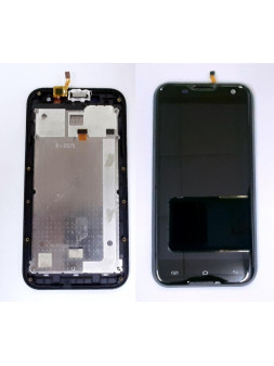 Pantalla lcd para Blackview BV5000 mas tactil negro mas marco negro calidad premium