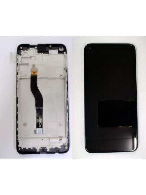 Pantalla LCD para Oukitel C21 mas tactil negro mas marco negro calidad premium