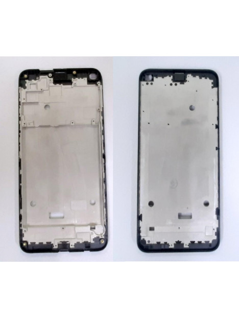 Carcasa central o marco negro para Oukitel C21 calidad premium