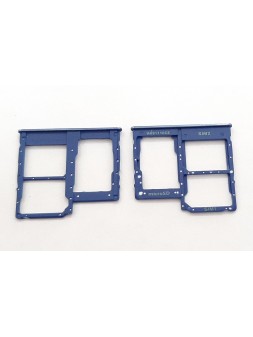 Soporte o bandeja dual sim azul para Samsung Galaxy A31 A315F calidad premium