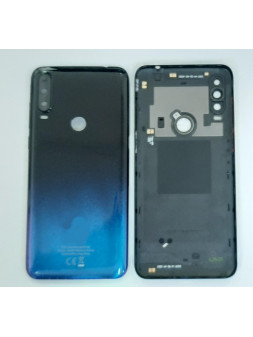Tapa trasera o tapa bateria azul para Alcatel 3l 2020 5029