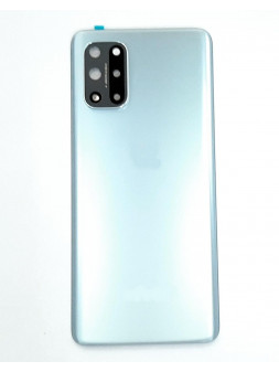 Tapa trasera o tapa bateria plata para Oneplus 8T mas cubierta camara