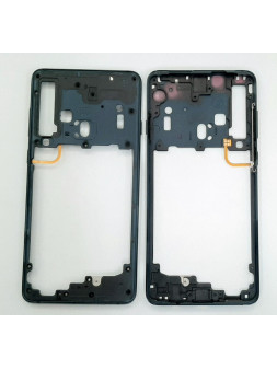 Carcasa central o marco azul oscuro para Samsung Galaxy A9 2018 A920F sm-a920f
