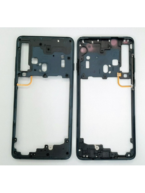 Carcasa central o marco azul oscuro para Samsung Galaxy A9 2018 A920F sm-a920f