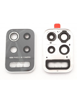 Cubierta camara plata para LG K52 calidad premium