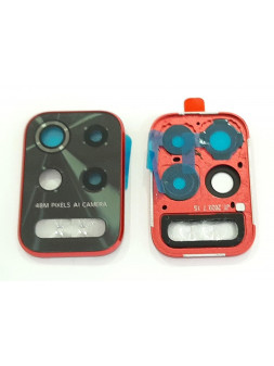 Cubierta camara roja para LG K52 calidad premium