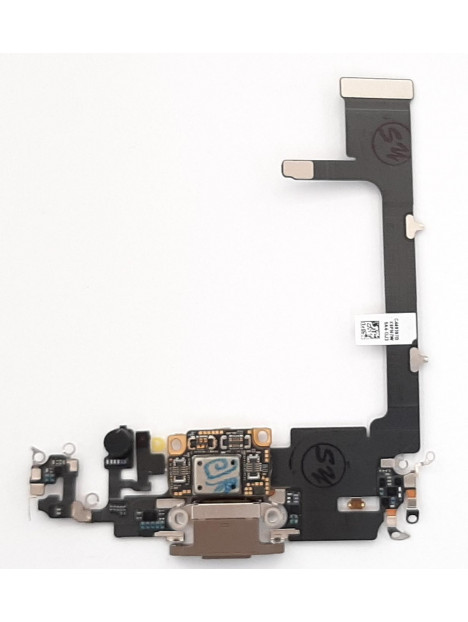 Flex puerto carga dorado para IPhone 11 Pro A2160 A2215 A2217 calidad premium
