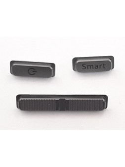 Set 3 botones negro para Oukitel WP8 Pro calidad premium