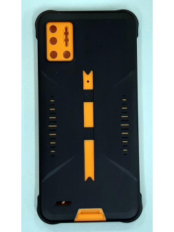 Tapa trasera o tapa bateria naranja para Umidigi Bison
