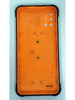 Tapa trasera o tapa bateria naranja para Umidigi Bison