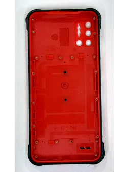 Tapa trasera o tapa bateria roja para Umidigi Bison