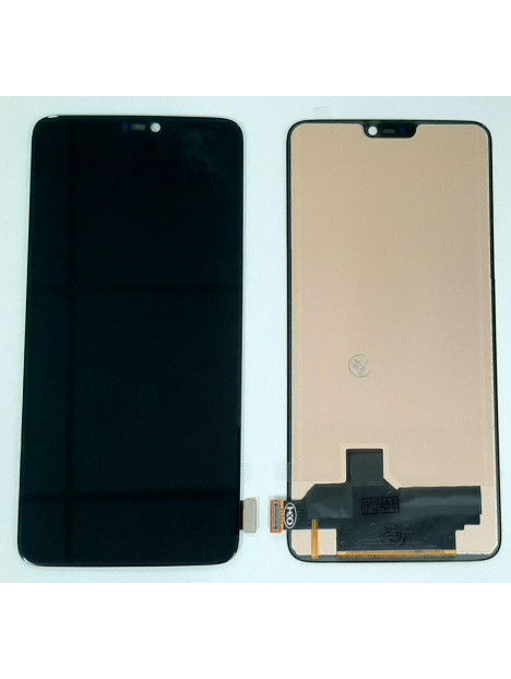 Pantalla lcd para Oneplus 6 mas tactil negro compatible
