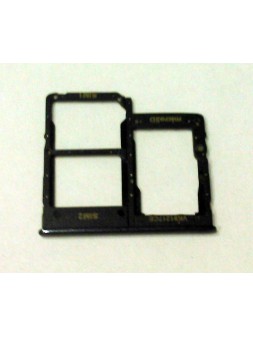 Soporte o bandeja SIM negra para Samsung Galaxy A31 A315F calidad premium