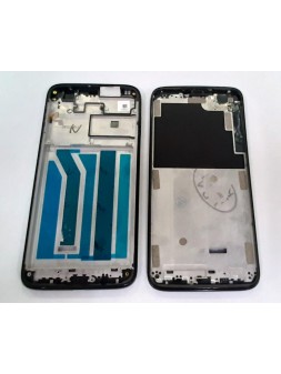 Carcasa central o marco negro para Motorola Moto G7 Power calidad premium XT1955-1 XT1955-2 XT1955-4 XT1955-5 XT195