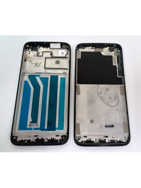 Carcasa central o marco negro para Motorola Moto G7 Power calidad premium XT1955-1 XT1955-2 XT1955-4 XT1955-5 XT195