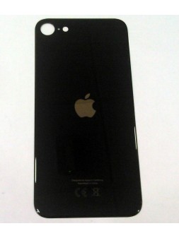 Tapa trasera o tapa bateria negra facil instalacion para iPhone SE 2020 A2275 A2296 A2298 calidad premium