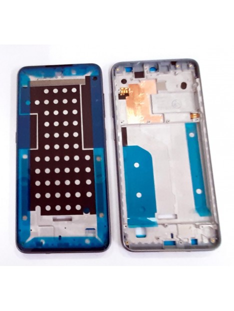 Carcasa central o marco azul para Nokia 6.2 TA-1198 TA-1200 calidad premium