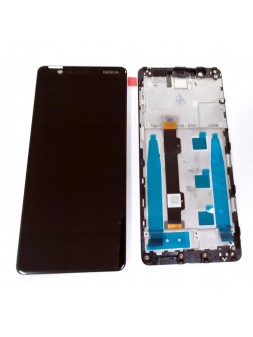 Pantalla lcd para Nokia 5.1 mas tactil negro mas marco negro calidad premium Nokia TA-1061 TA-1075 TA-1076 TA-1081