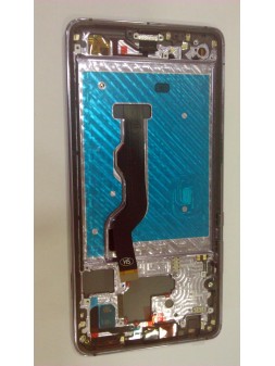 Pantalla LCD para Huawei Mate 20 X mas tactil negro mas marco plata compatible