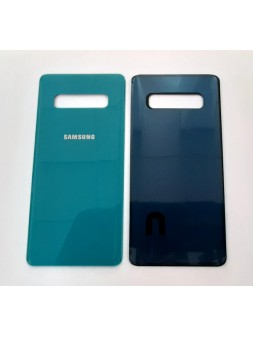 Tapa trasera o tapa bateria verde para samsung galaxy s10 plus G975F calidad premium