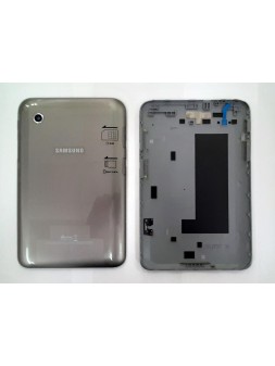 Tapa trasera o tapa bateria gris para SAMSUNG GALAXY TAB 2 7.0 P3100 calidad premium