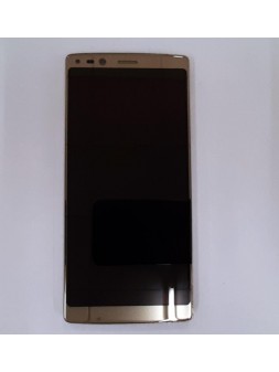 Pantalla lcd para Doogee Mix 2 mas tactil dorado mas marco dorado calidad premium