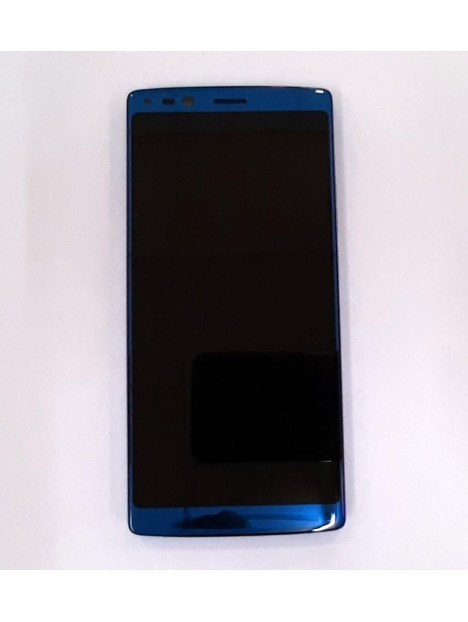 Pantalla lcd para Doogee Mix 2 mas tactil azul mas marco azul calidad premium