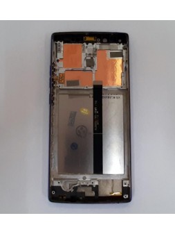 Pantalla lcd para Doogee Mix 2 mas tactil azul mas marco azul calidad premium