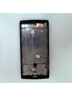 Pantalla lcd para Doogee N100 mas tactil negro mas marco negro calidad premium