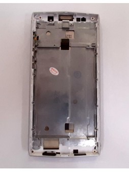 Pantalla lcd para Doogee N100 mas tactil negro mas marco plata calidad premium