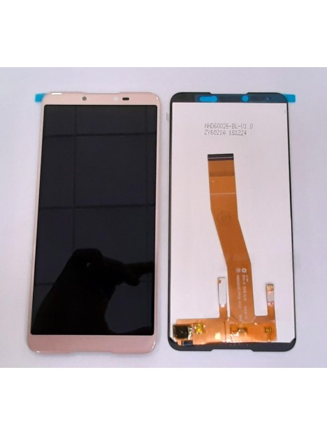 Pantalla lcd para Wiko Y70 mas tactil dorado calidad premium