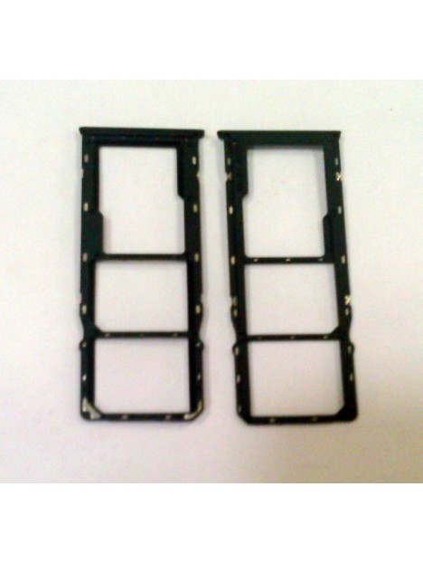Soporte o bandeja SIM negra para Realme 5 calidad premium