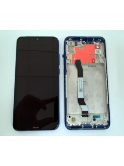 Pantalla LCD para Xiaomi Redmi Note 8T mas tactil negro mas marco azul calidad premium