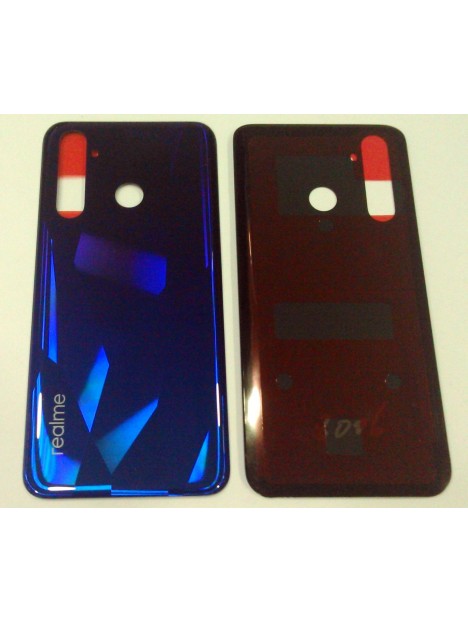 Tapa trasera o tapa bateria purpura para Realme 5 Pro (RMX1971) Calidad Premium
