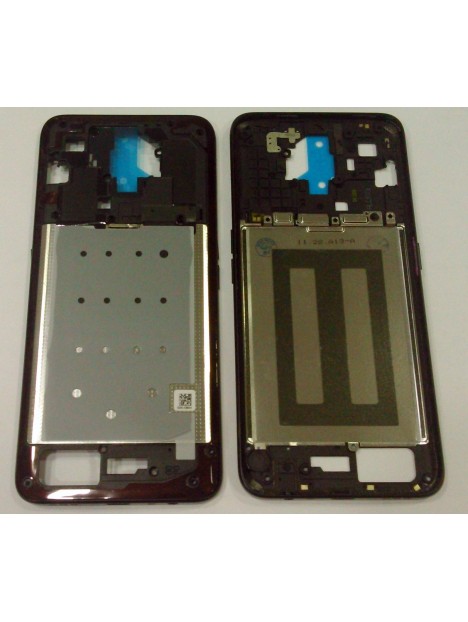 Carcasa o marco frontal negra para Oppo A9 2020 CPH1941 Calidad Premium