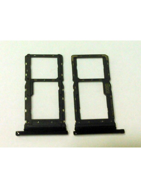 Soporte o bandeja sim negra para Motorola Moto G8 Play calidad premium