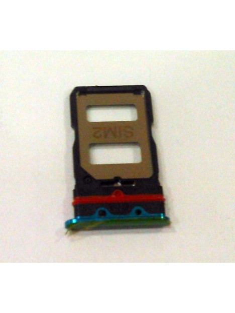 Soporte o Bandeja SIM azul para Xiaomi Pocophone F2 Pro  Redmi K30 Pro Calidad Premium