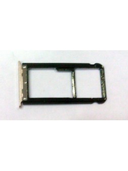 Soporte o bandeja SIM dorado para Zte Blade V8 Calidad Premium