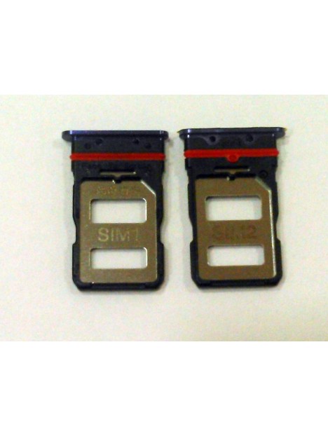 Soporte o Bandeja SIM purpura para Xiaomi Pocophone F2 Pro  Redmi K30 Pro Calidad Premium Dual Sim