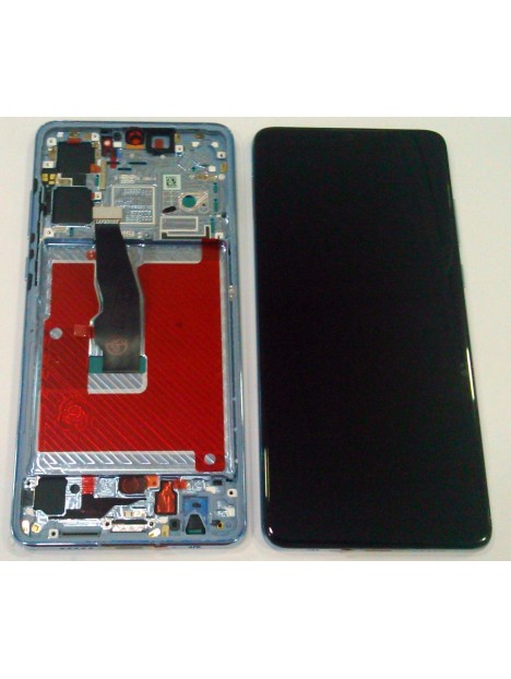 Pantalla lcd para Huawei P30 + tactil negro + marco Auroral compatible