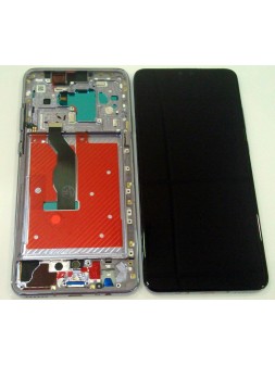 Pantalla LCD para Huawei Mate 30 TAS-AL00 TAS-L09 TAS-L29 mas tactil negro + marco plata compatible