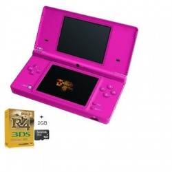 Pack consola Nintendo DSi pink +R4i Gold + Micro SD 4GB