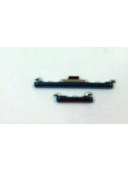 Set 2 botones azules para Huawei P40 Pro calidad premium