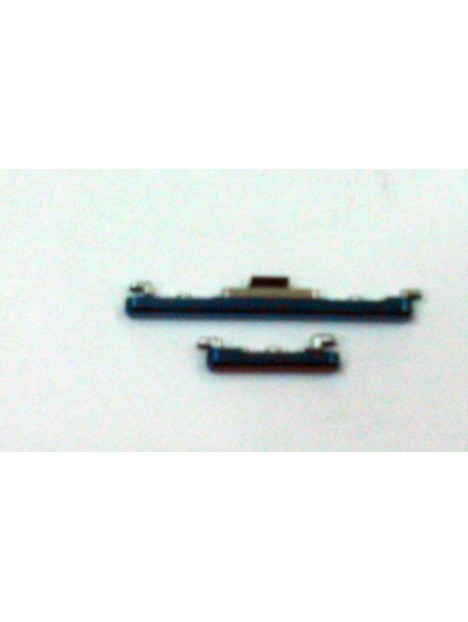 Set 2 botones azules para Huawei P40 Pro calidad premium