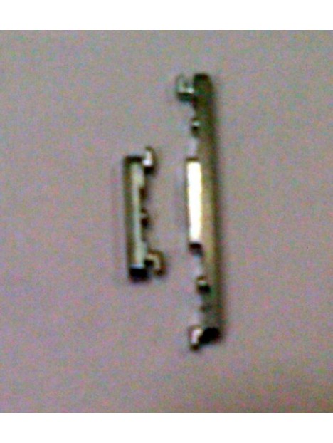 Set 2 botones blancos para Huawei P40 Pro calidad premium