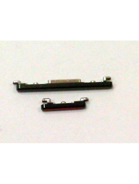 Set 2 botones negros para Huawei P40 Pro calidad premium