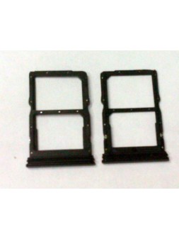 Soporte o bandeja dual sim negro para Huawei P40 Lite 5G calidad premium