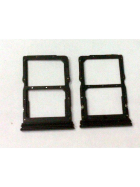 Soporte o bandeja dual sim negro para Huawei P40 Lite 5G calidad premium